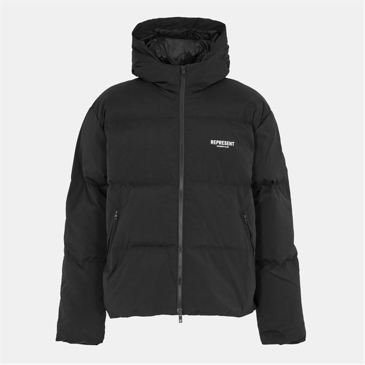 Represent Rep Oc Puffer Jacket Sn54 In Black