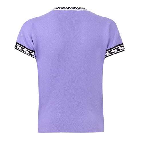 VERSACE - Women's Long-Sleeve Cotton Knitted T-Shirt