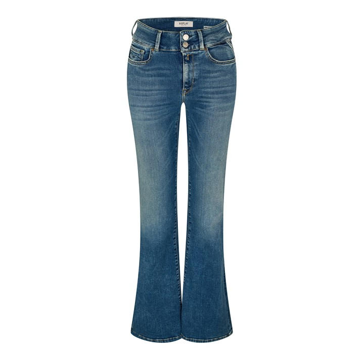 Replay Women's Blue New Luz Bootc - Size 26 L