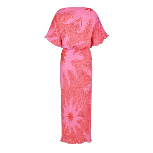 Never Fully Dressed - Womens Tilly Plisse Maxi Dress