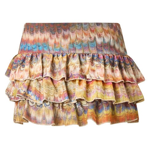 GRACE JACOB - Women's Tora Ruffle Mini Skirt