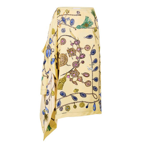 VERSACE - Versace Silk Drape M Ld64