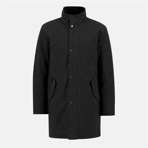 Barbour - Men's  Winter Powell Waterproof Long Sleeve Long Puffer Jacket