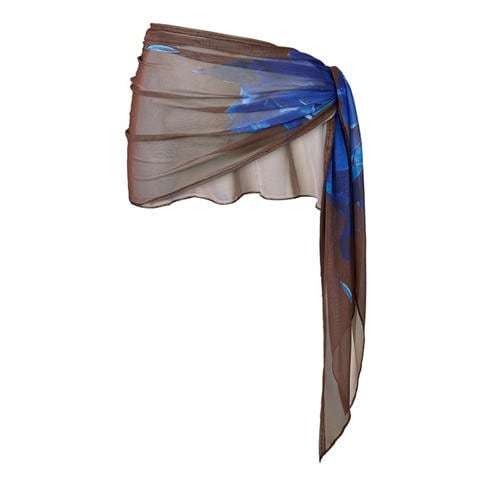 GRACE JACOB - Women's Sapphire Mini Skirt