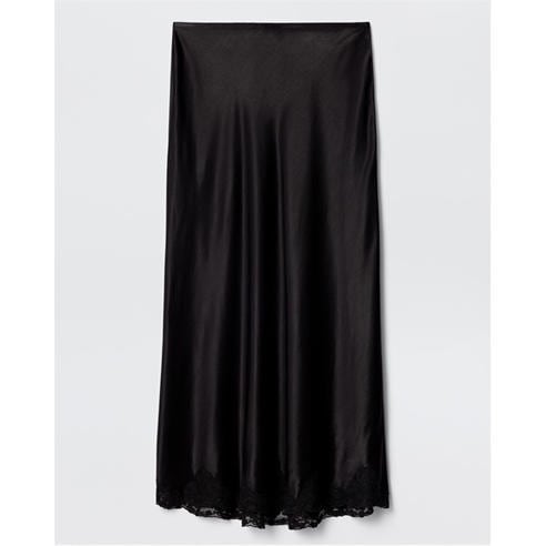 RIXO - Women's Crystal Midi Skirt