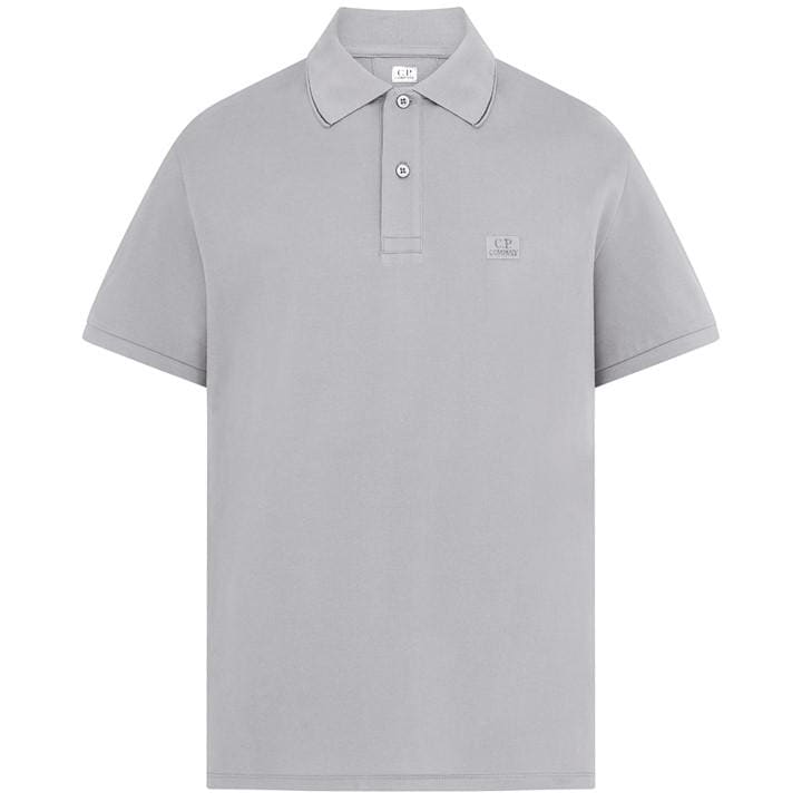 Cp Company Men's Grey Polo Shirt 2XL