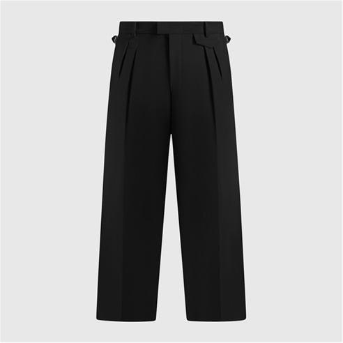 MANIERE DE VOIR - Men’s Relaxed Fit Pleated Tailored Trousers