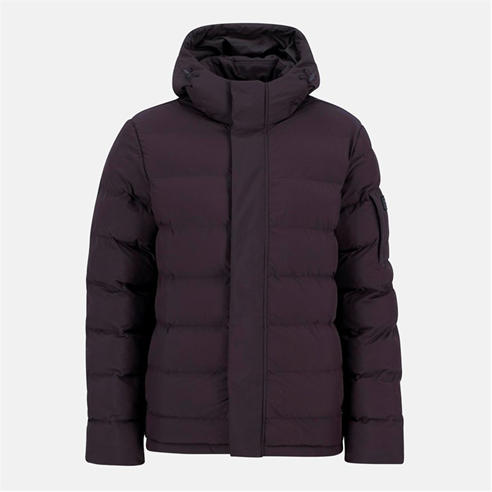 Barbour International - Men's Daleson Hooded Long Sleeve Long Puffer Jacket