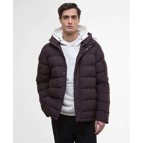 Barbour International - Men's Daleson Hooded Long Sleeve Long Puffer Jacket