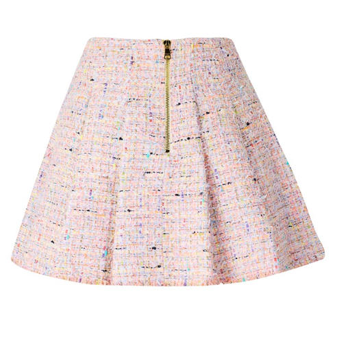 BALMAIN - Balmain Tweed Skirt Ld63