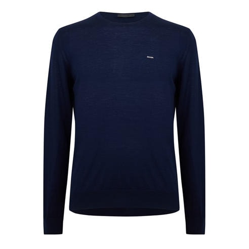 PRADA - Men's Knitted Crew Neck Jumper