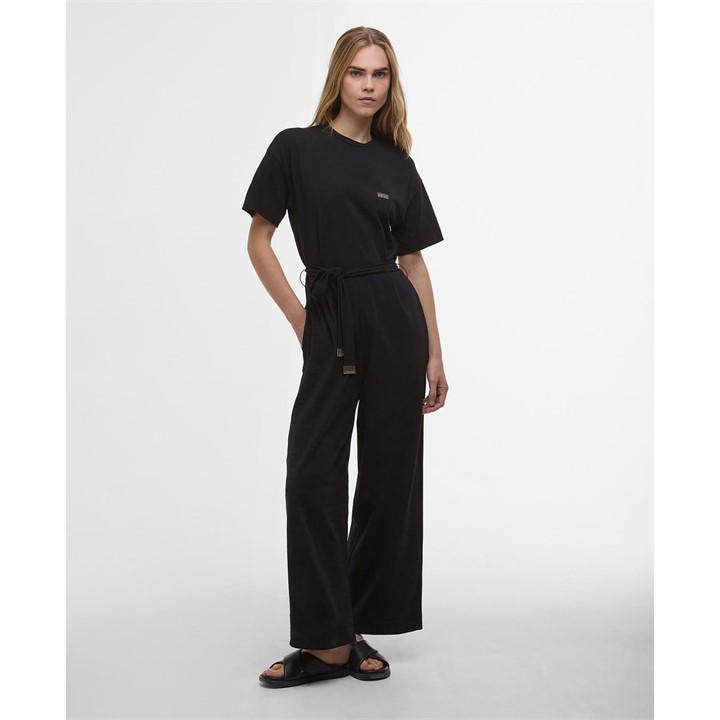 Barbour International Women's Black Sierra Jumpsuit - Size 12
