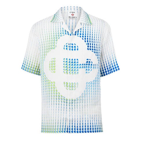 CASABLANCA - Men's Short Sleeve Bowling Shirt