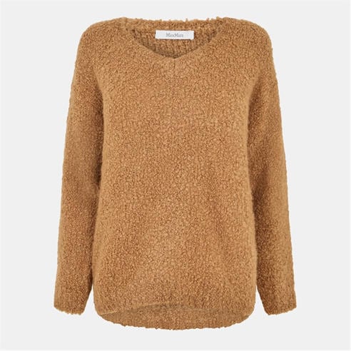 MAX MARA - Women's Pantera Knitted Crew Neck Jumper