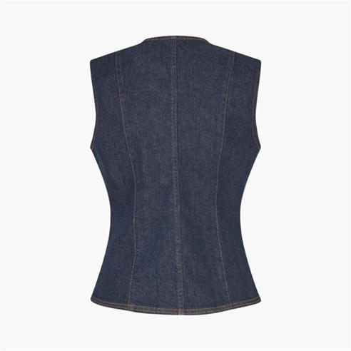 BAUM UND PFERDGARTEN - Baum un Pferdgarten Mene Top - Dark Denim Wash