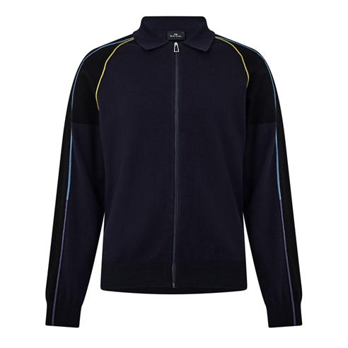 PS Paul Smith - Men's Merino V-Neck Long-Sleeve Cardigan