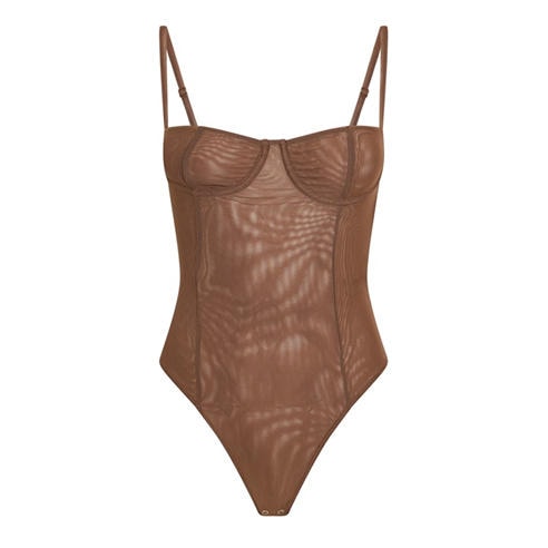 GOOD AMERICAN - Women's Bustier Bodysuit