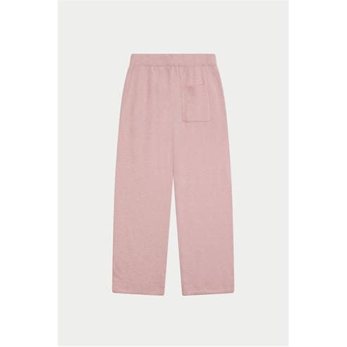 THE COUTURE CLUB - Women's Fluffy Wool Chunky Knit Trousers