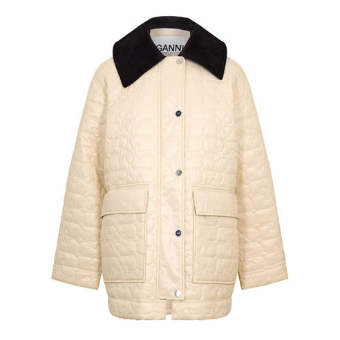 GANNI - Women's  Lightweight Quilted Jacket