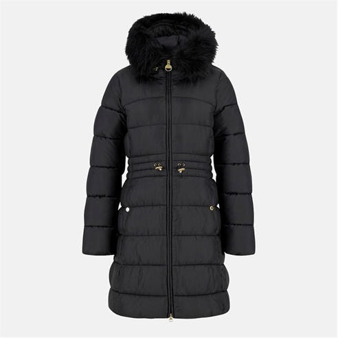 Barbour International - Women's Anastasia Detachable Hood Slim Fit Medium Puffer Jacket