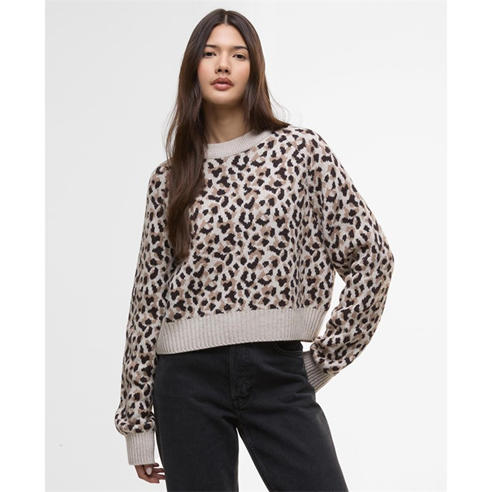 Barbour International - Harley Printed Crew Jumper