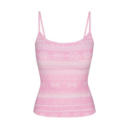 SKIMS - Womens Logo Plush Pointelle Cami