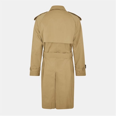 BURBERRY - Men's Check Pattern Lining Trench Coat