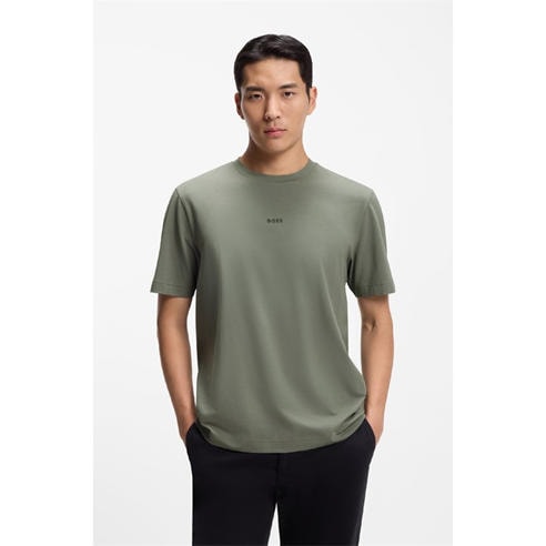 Boss - Mens BOSS ORANGE Oversized Tchup T-Shirt with Logo Detail