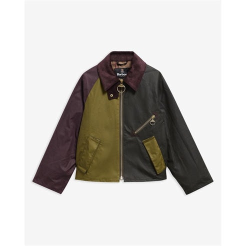 Barbour - Womens Arlene Cotton Long Sleeve Full Zip Wax Jacket