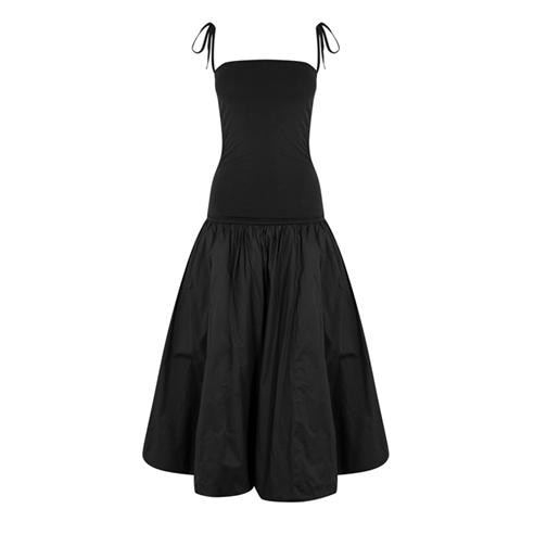 AmyLynn - Women's Amy Lynn Alexa Shoulder Tie Ultra Mini Peplum Dress