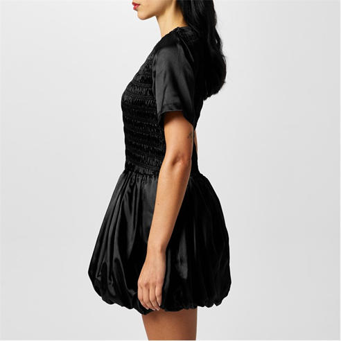 AmyLynn - Women's Eleanor Shirred Mini Peplum Dress