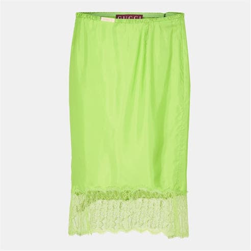 GUCCI - Women's Fluid Midi Skirt