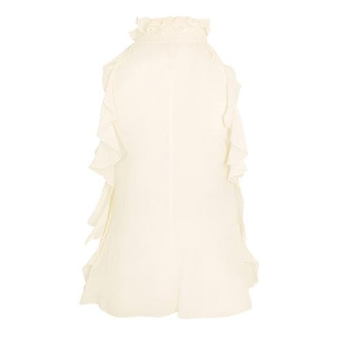 ALEXANDER MCQUEEN - Women's Alex HN Ruffle Woven Cami Vest