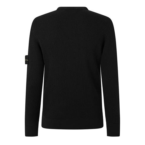 STONE ISLAND - Stone Rib Knit Crew Sn64