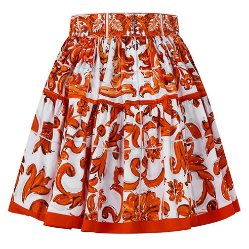 DOLCE AND GABBANA - DG Skater Skirt Ld63