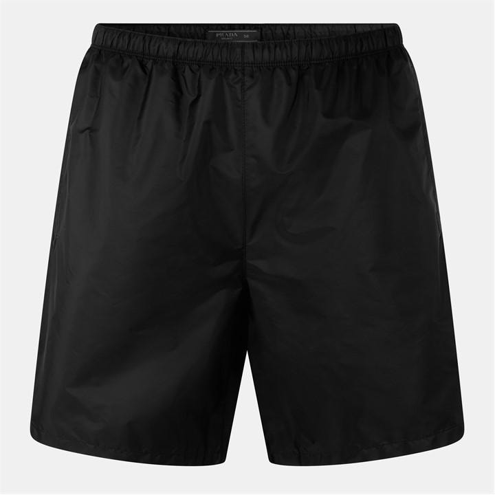 Prada Men's Black Re-Nylon Swim Shorts
