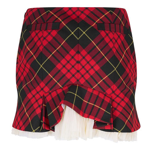 ALEXANDER MCQUEEN - Women's Alex Kick Mini Skirt