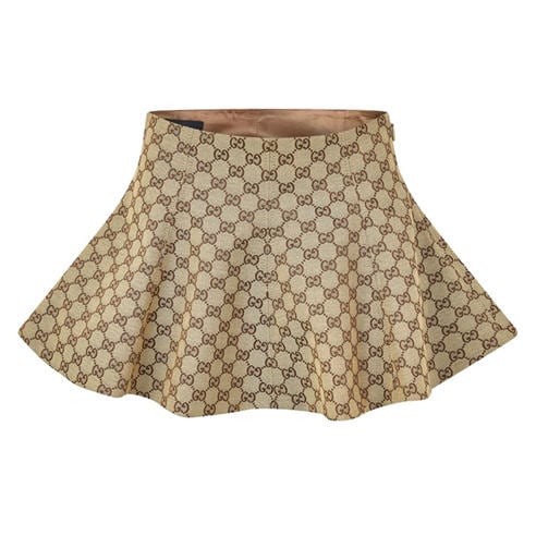GUCCI - Gucci Cnvs Skirt Ld63