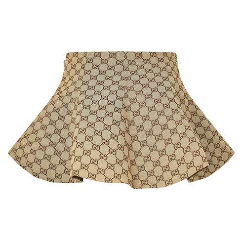 GUCCI - Gucci Cnvs Skirt Ld63