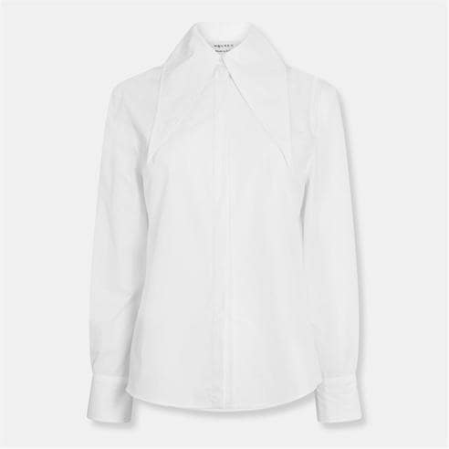 ALEXANDER MCQUEEN - Women's Alex Compact Long Sleeve Plain Shirt
