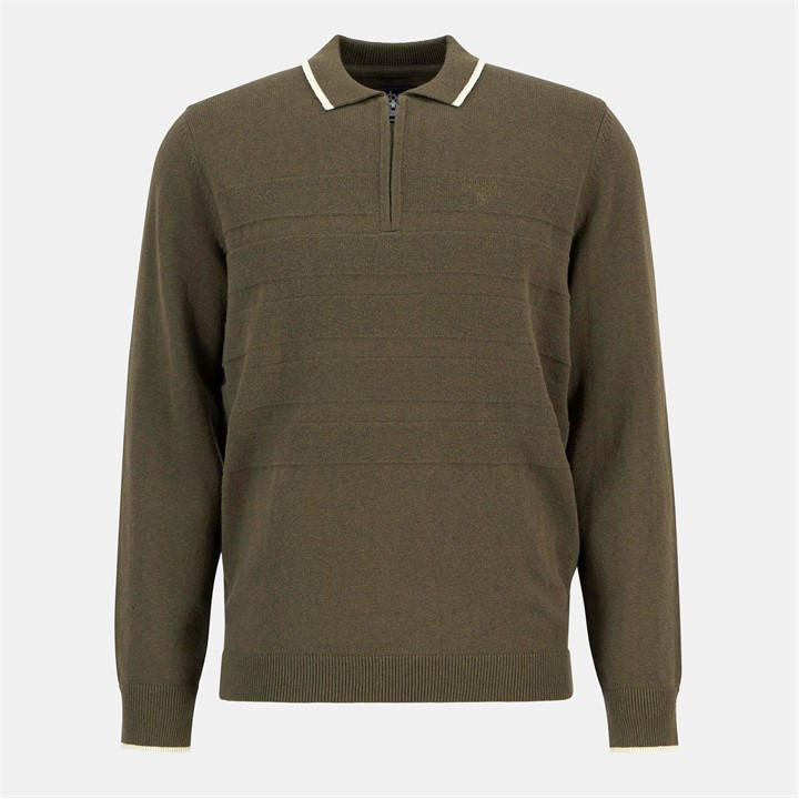Barbour Men's Green Fenhill Polo Shirt