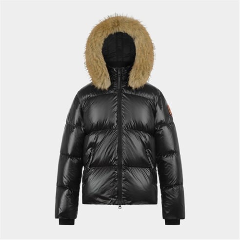 ARCTIC ARMY - Women's Puffer OG Hooded Long Sleeve Short Puffer Jacket
