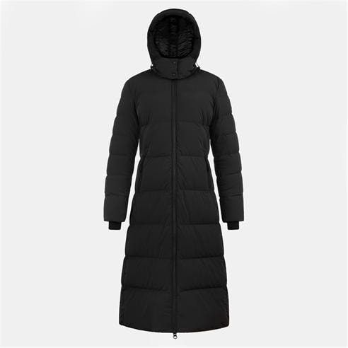 ARCTIC ARMY - Women's Orca XLng Puffer Calf Length Hooded Long Sleeve Long Puffer Jacket