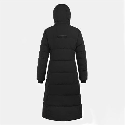 ARCTIC ARMY - Women's Orca XLng Puffer Calf Length Hooded Long Sleeve Long Puffer Jacket