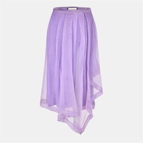 GUCCI - Women's Geometric Floor-Length Maxi Skirt