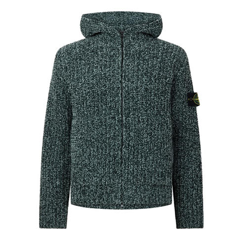 STONE ISLAND - Stone Chenille Zip Sn64