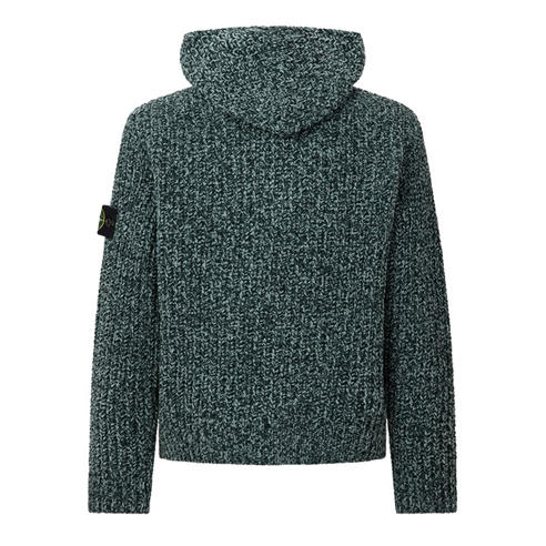 STONE ISLAND - Stone Chenille Zip Sn64