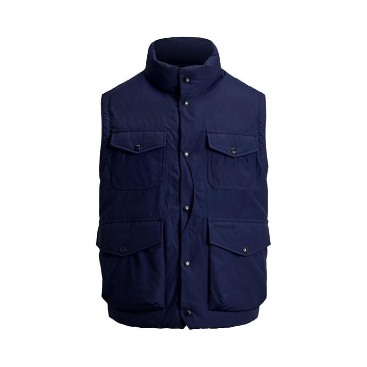 Polo Ralph Lauren Men's Blue Pocket Gilet - M