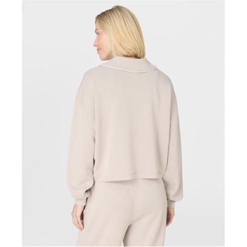 Sweat Polaire Beige Sweaty Betty Taille S – Femme – Coton Doux – Occasion Parfait état