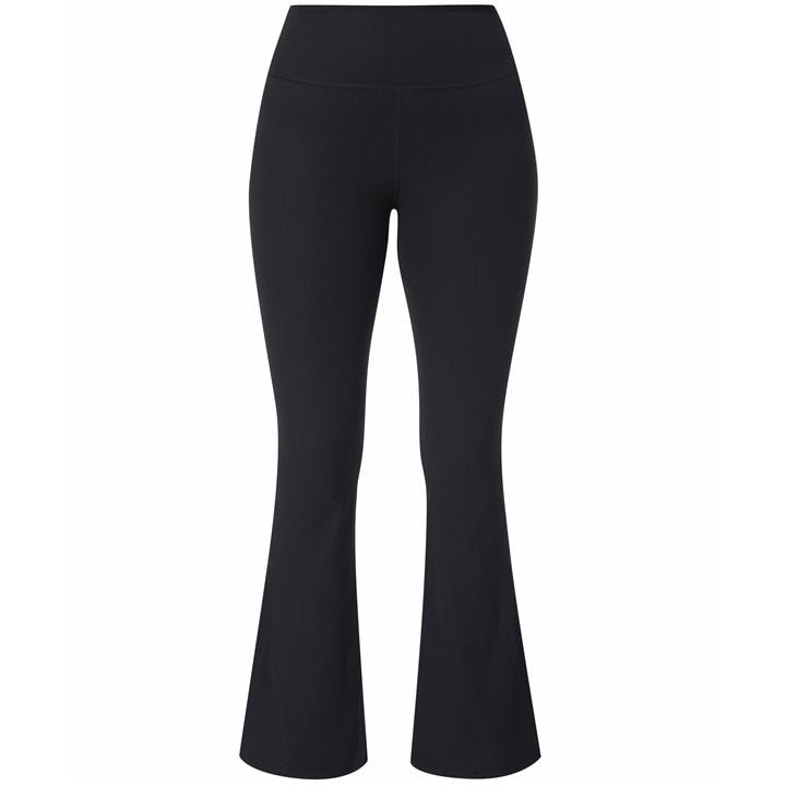 Sweaty Betty Women's Black Sb Glow Rib 32 Trs Ld61